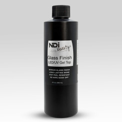 NDi beauty Glass Finish LED/UV No Wipe Gel Top - 8 fl oz (236 mL)