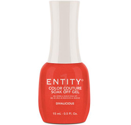 Entity Color Couture Soak Off Gel DIVALICIOUS - 15 mL / .5 fl oz