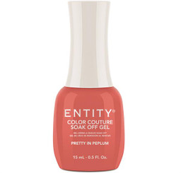 Entity Color Couture Soak Off Gel PRETTY IN PEPLUM - 15 mL / .5 fl oz