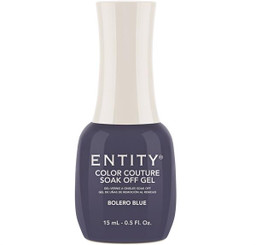 Entity Color Couture Soak Off Gel BOLERO BLUE - 15 mL / .5 fl oz