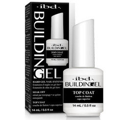 ibd Brush-On Building Gel Top Coat - 14 mL / .5 fl oz