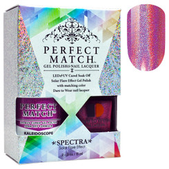 LeChat Perfect Match Spectra Gel Polish + Nail Lacquer Kaleidoscope - 5oz