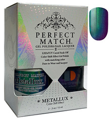 LeChat Perfect Match Metalux Gel Polish + Nail Lacquer Hypnotic - 5oz