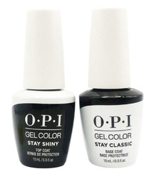 OPI GelColor Base And Top Coat Duo Pack - .5 fl oz / 15 mL