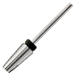 Titanium Volcano Tapered Carbide Bit - (X COARSE / SILVER) 3/32" Shank