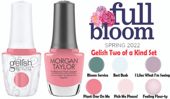 Gelish Two Of A Kind Full Bloom Spring 2022 Collection - Open Stock