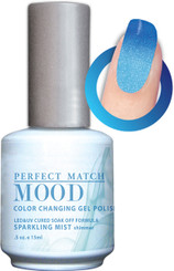 LeChat Perfect Match Mood Gel Polish Sparkling Mist - .5oz