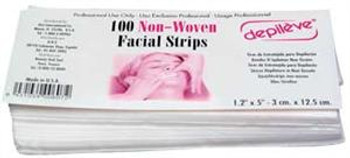 Depileve Facial Non-Woven Strips - 100 ct Depileve Facial Non-Woven Strips - 100 ct