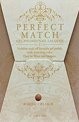 LeChat Perfect Match Gel Polish & Nail Lacquer Irish Cream - .5oz