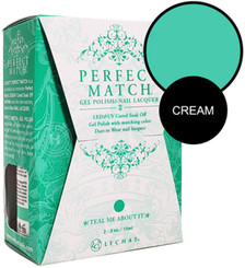 LeChat Perfect Match Gel Polish & Nail Lacquer Teal Me About It - .5oz