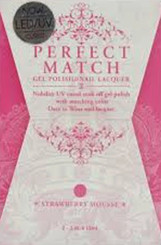 LeChat Perfect Match Gel Polish & Lacquer Strawberry Mousse - .5oz