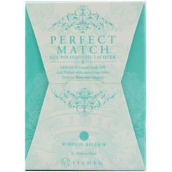 LeChat Perfect Match Gel Polish & Nail Lacquer Moon River - .5 oz