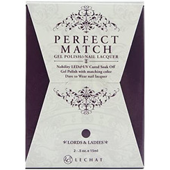 LeChat Perfect Match Gel Polish & Nail Lacquer Lords & Ladies - .5 oz