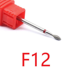 NDi beauty Diamond Drill Bit - 3/32 shank (FINE) - F12