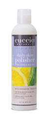 Cuccio Naturale Daily Skin Body Polisher White Limetta & Aloe Vera - 8 oz / 237 mL