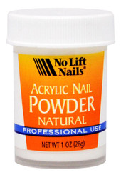 No Lift Nails Ultra Sift Acrylic Powder NATURAL - 1 oz (28g)