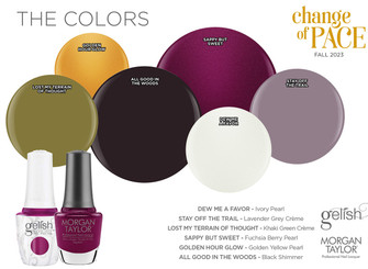 Gelish Two Of A Kind Change of Pace Fall 2023 Collection