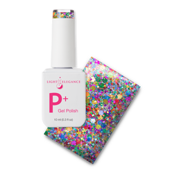 Light Elegance P+ Glitter Gel Polish Everyone’s a Critic - 10 ml