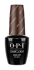 OPI Gelcolor Soak-Off Shh It's Top Secret - .5 oz 15mL