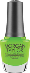 Morgan Taylor Nail Lacquer Limonade In The Shade - Green Neon Creme - .05 oz