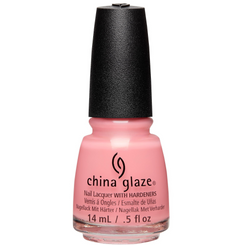 China Glaze Nail Polish Lacquer Eat, Pink, Be Merry -.5oz