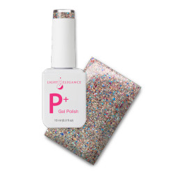 Light Elegance P+ Glitter Gel Polish Elvis Pelvis - 10 ml