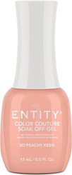 Entity Color Couture Soak Off Gel SO PEACHY KEEN - 15 mL / .5 fl oz