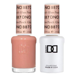 DND - Gel & Lacquer - Glass Peach - #887