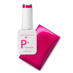 Light Elegance P+ Color Gel Polish Fuchsia Fantasy - 10 ml