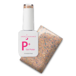 Light Elegance P+ Glitter Gel Polish Sandy Bottoms - 10 ml