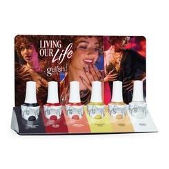 Gelish Soak-Off Gel FALL 2025 Living Our Life collection - 6 PC Display