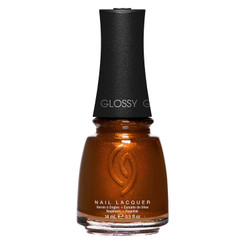 China Glaze Nail Lacquer Golden Acorn - 0.5 oz