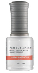 LeChat Perfect Match Gel Polish Coral Carnation - 0.5oz. (15ml)