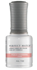 LeChat Perfect Match Gel Polish Peach Charming - 0.5oz. (15ml)