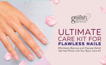 Gelish Full Size Gel Polish Soak-Off Basic Care Kit