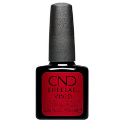 CND SHELLAC VIVID Red Carpe - 0.25 fl. oz. / 7.3mL