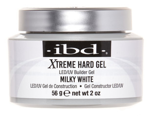 IBD Hard Gel LED/UV Xtreme Builder Gel Milky White - 56 g / 2 oz