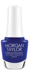 Morgan Taylor Nail Lacquer Blue Crush Rush - 0.5 fl oz