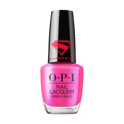 OPI x Supergirl Nail Lacquer Power Up Pink NLFB005 - .5 oz fl