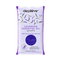 Depileve Lavender Essential Paraffin - 350g 12.35 Oz.