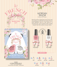 Morgan Taylor Le French Manicure Kit!