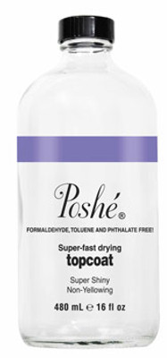 Poshe Super Fast Drying TopCoat - 16oz