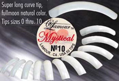Lamour Mystical Natural Tips - 110ct