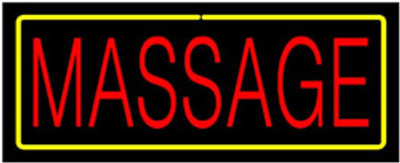 Neon Sign - Massage