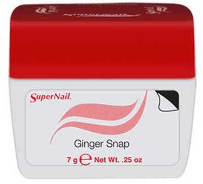 SuperNail Accelerate Soak Off Color Gel: Ginger Snap - 7 g / .25 oz