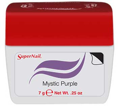 SuperNail Accelerate Soak Off Color Gel: Mystic Purple - 7 g / .25 oz