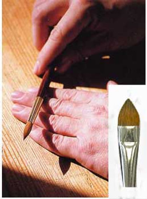 Master Kolinsky Nail Brush - Filbert  # 6