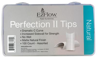 EzFlow Perfection II Tips - Natural - 100ct