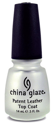 China Glaze Patent Leather Top Coat - .5oz / 915