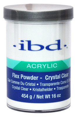 ibd Flex Crystal Clear Powder - 16oz